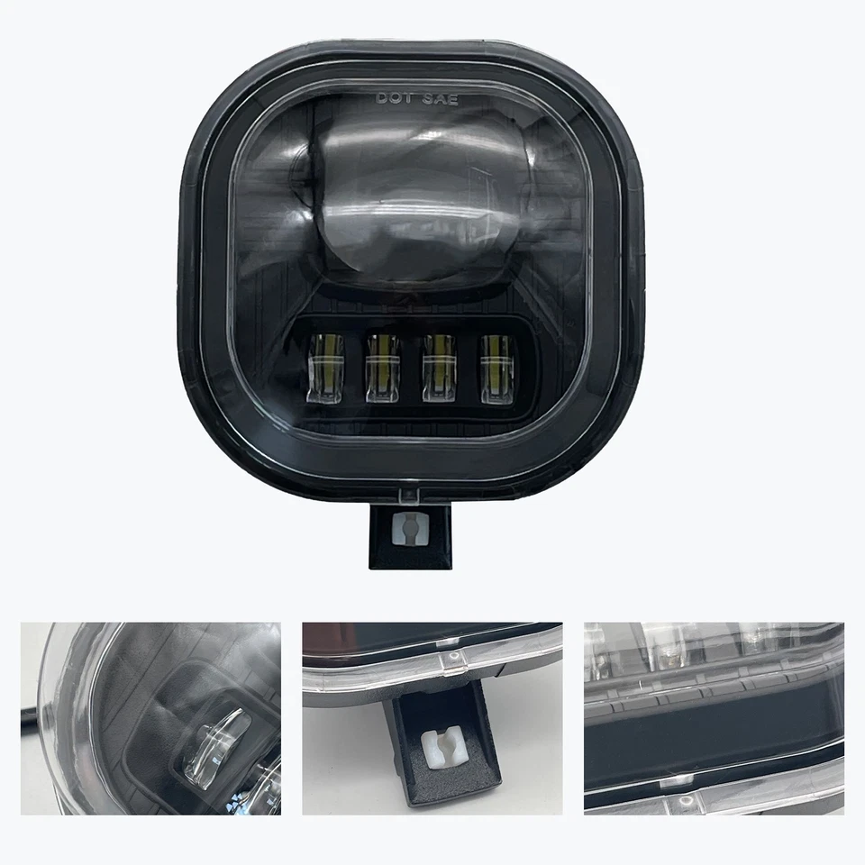 Conjunto de luces antiniebla LED luces de parachoques para Ford F250 F350 F450 Super Duty 1999-2016 Foto 3 de 4