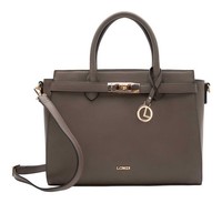 L.Credi Konstanze Handle Bag Handtasche Dark Taupe Taupe