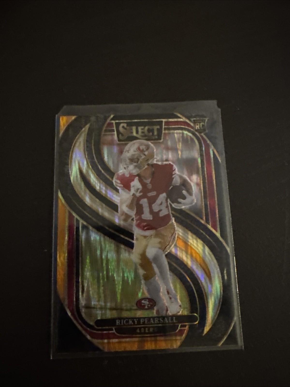 2024 Select #173 Ricky Pearsall Orange Black Shock Prizm Rookie RC