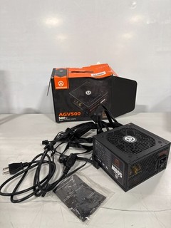 Alimentatore ARESGAME AGV500 Series ATX 3.0 & PCle 5.0 500W 80 certificato bronzo