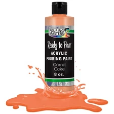 Pouring Masters Carrot Cake 8-Ounce Bottle Water-Based Acrylic Pouring Paint