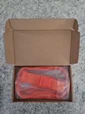 Stadium Clear Orange Fanny Pack Transparent Waist Bag Concerts Sports NEW Crossb