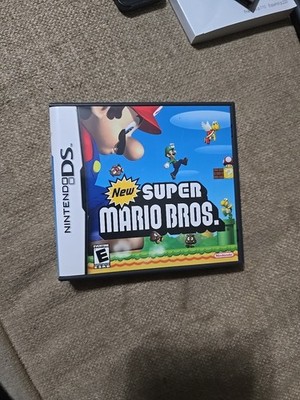 New Super Mario Bros. (Nintendo DS, 2006) w/Inserts Tested and Working!