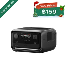 EcoFlow River 3 Plus 286Wh Portable Power Station LiFePO4 Battery Refurbished