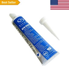 Clear High Strength Silicone Sealant - Food Safe  Weather Resistant 2.8 Oz