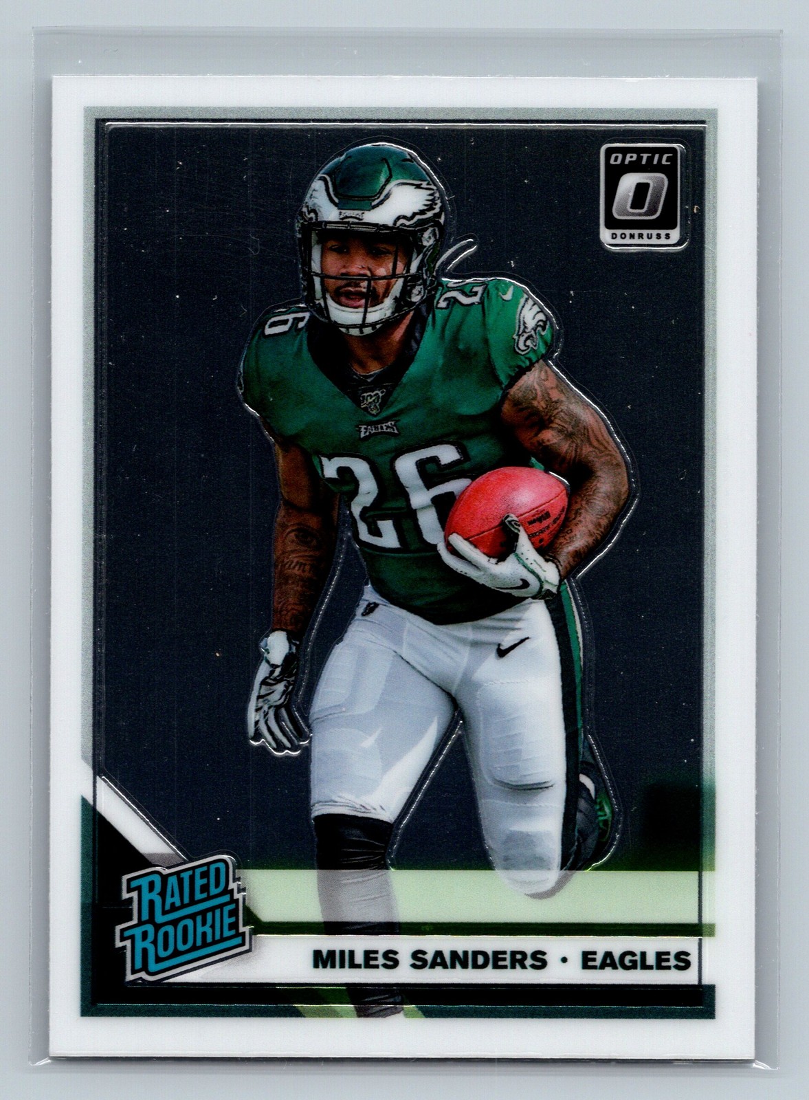 2019 Donruss Optic Rated Rookie Miles Sanders #172 Philadelphia Eagles