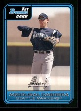 2006 Bowman Prospects #B87 Asdrubal Cabrera