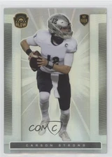 2021 Super Glow Sports Inaugural Edition Silver Glow /300 Carson Strong #18 2b2