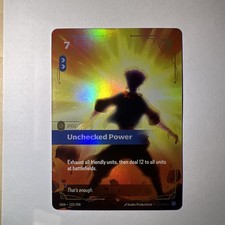 Riftbound Unchecked Power OGN 123/298 — live eBay listing