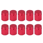  10pcs Hexagon Aluminium Alloy Caps Bike MTB Tyre Air Caps Dust Covers (Random