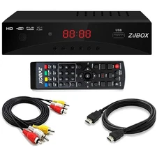 Digital TV Converter Box ATSC Tuner 1080P Recording HDMI Free HDTV