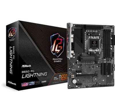ASRock B650 PG Lightning AMD Ryzen 7000 Series Processors Motherboard