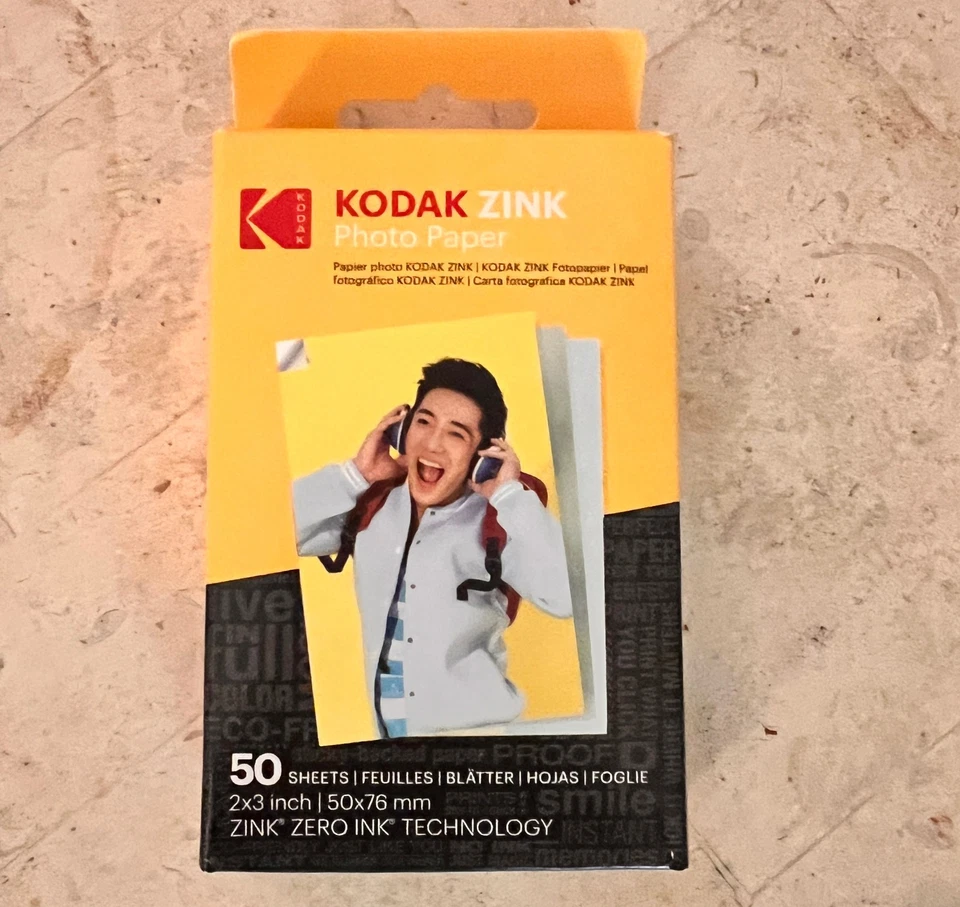 KODAK STEP Instant Photo Printer/White, Extra Pack of Paper + Album- NEW IN BOX - Image 4 of 4