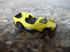 REDLINE 1973 TRUE LEMON YELLOW ICE T REAR CAP WHEELS SUPER CLEAN MISSING TOP