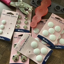 Selection Self Cover Buttons 22mm and 15mm Buttons