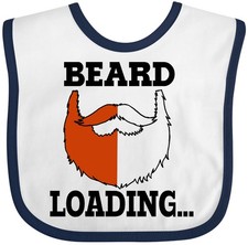 Inktastic Red Beard Is Loading Baby Bib Men Beards Tattoos Coming Soon Trend For
