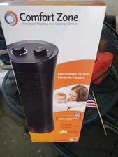 Comfort Zone Oscillating Ceramic Heater