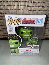 Funko Pop! & Pin: Los Vengadores: Hulk #1270 Exclusivo de Amazon - Marvel
