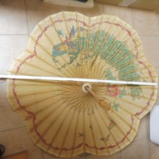 alter🌷China Japan Schirm Sonnenschirm Papierschirm Holzgriff  Paper umbrella