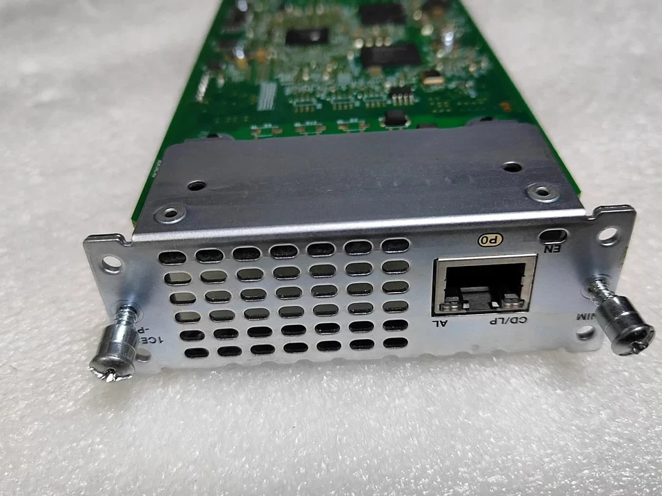 Cisco Router Module Cards NIM-1CE1T1-PRI 1 Port Multi-Flex Trunk Voice/ Channel - Image 3 of 4