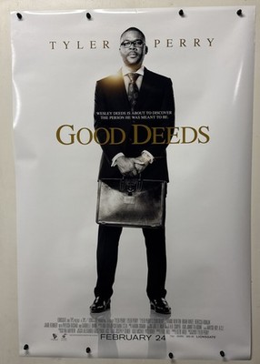 2012 Tyler Perry's Good Deeds Original One Sheet Rolled D/S Movie Poster 27X40