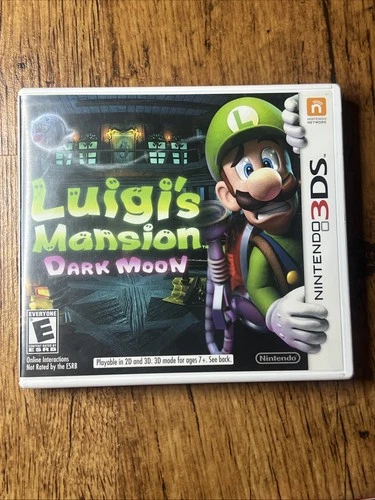Nintendo Luigi's Mansion Dark Moon Nintendo 3DS Action 2013 CIB Tested