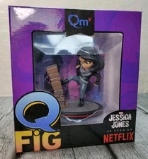 Q Fig Marvel JESSICA JONES 2017 Netflix 4" Figure Statue New Open Box Qmx