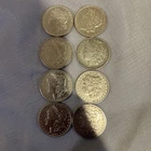 Lot of 8 Morgan Silver Dollars, Various Dates -See Description for Years