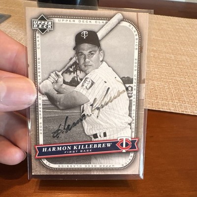 Upper Deck 2005 Classics Harmon Killebrew #42 Minnesota Twins Autograph
