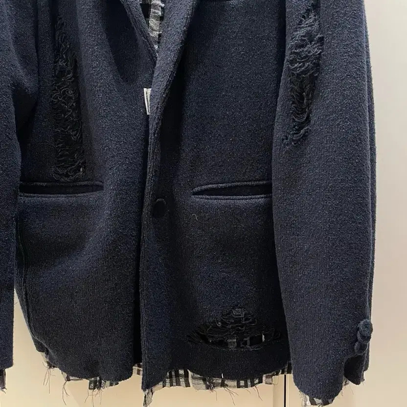 Ader Error Knit Jacket Unique Design Relaxed Fit - image 5