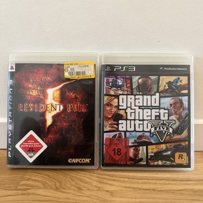 Sony PlayStation 3 Grand Theft Auto V Und Resident Evil 5