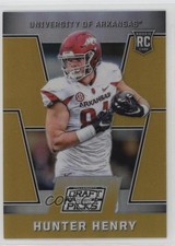 2016 Panini Prizm Collegiate Draft Picks Gold 2/10 Hunter Henry #113 wd9