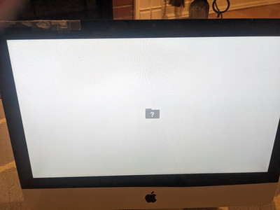 Apple iMac A1311 21.5 Inch Screen Desktop Computer + OEM Power Cord For Parts
