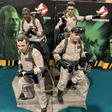 Iron Studios Ghostbusters 1/10 Statue Set Winston Egon Ray Stantz Peter Venkman