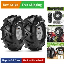 Pneumatici per motozappa misura asse 3/4" -4 compatibili con Troy-Bilt, Artigiano, Giardino T...