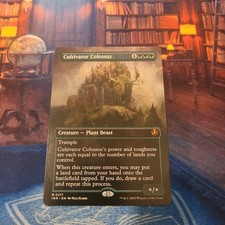 Cultivator Colossus [Borderless Foil] #317 Prices | Magic