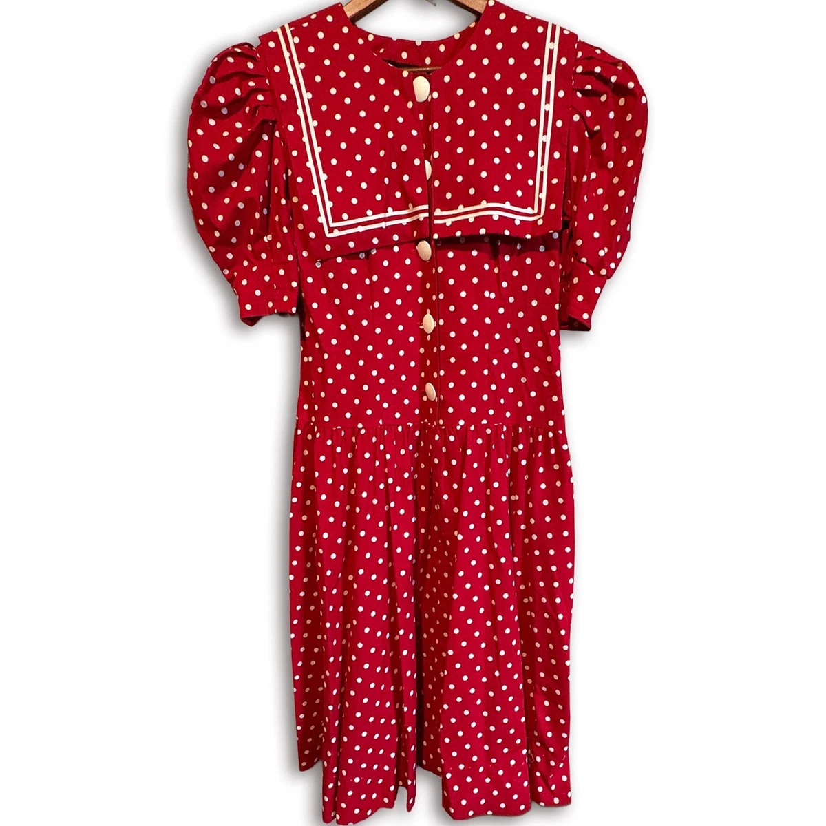 80s dresses casual Dress Styles casual Dress Vintage 80s Polka Dot Midi
