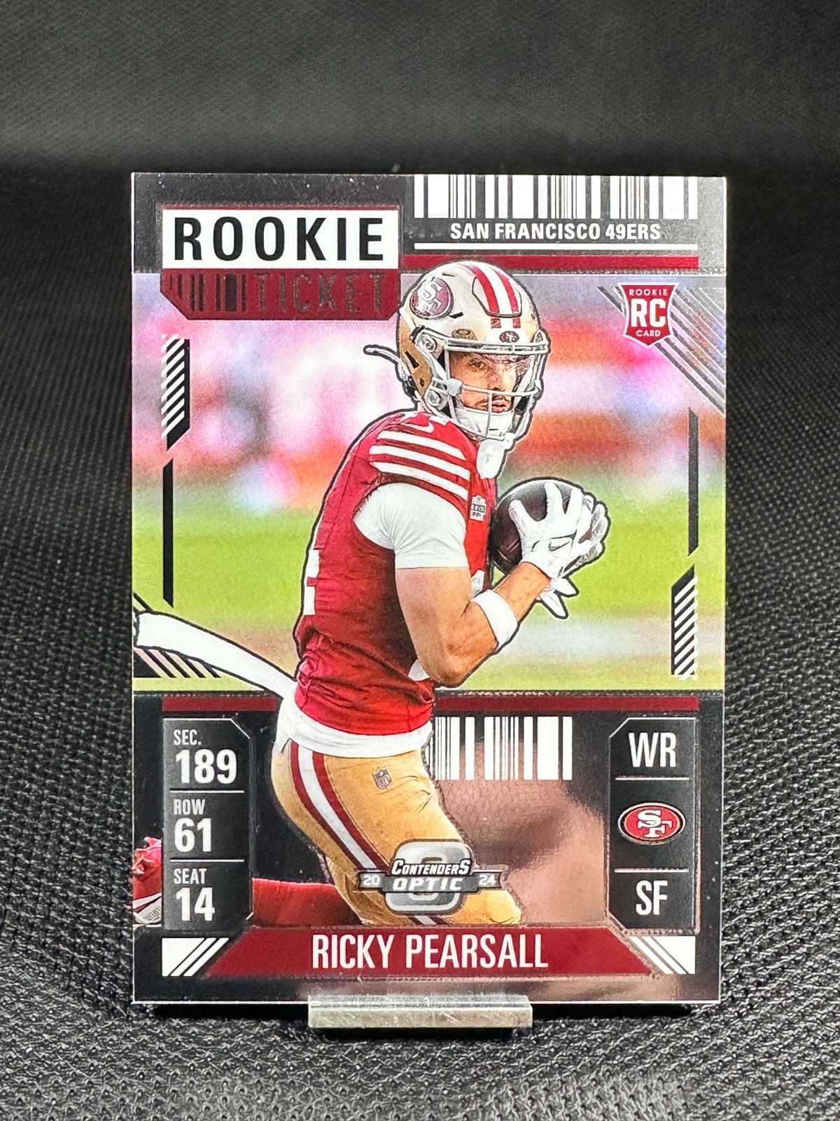 2024 Contenders Optic  RICKY PEARSALL  RC Rookie Ticket  #92