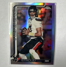 Topps 2025 Chrome C.J. Stroud Houston Texans Rookie X-Fractors #119
