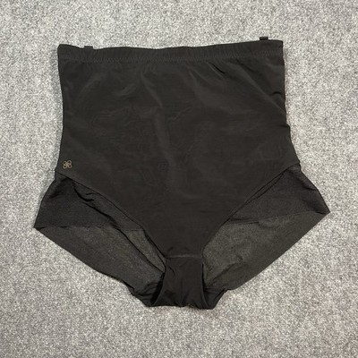 Honeylove Super Power Brief Black Plus Size 3X High Rise Shapewear Compression