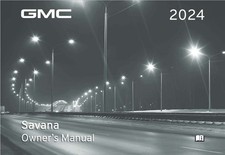 2024 GMC Savana Owner's Manual