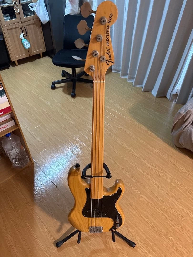ベース Provision Guitar Precision Bass FRETLESS Fender Precision Bass Fretless Bass Guitars for sale | eBay