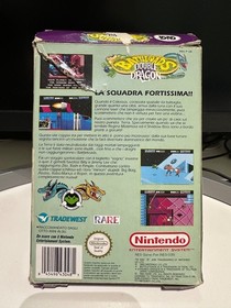 RARE - Battletoads Double Dragon - Nintendo NES - Italian Version - WORKING