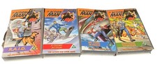 4x VHS Vintage Video Cassettes Of Action Man