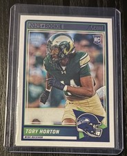 Tory Horton ROOKIE Card-2025 Panini Score #58 Seattle Seahawks CSU Rams NFL RC