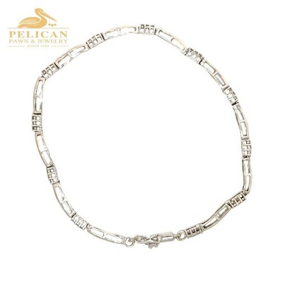 Diamant Armband 0,132 ctw 10K Weißgold (PPG008797)