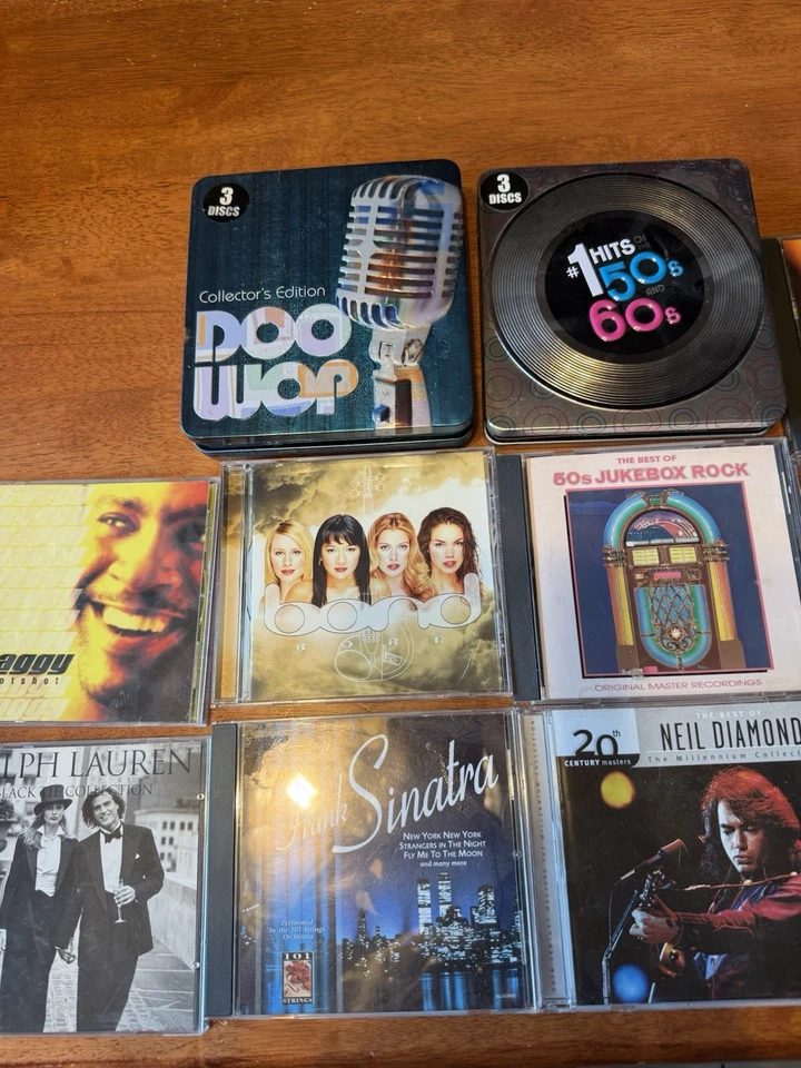 Lot of 14 CDs Shaggy No Doubt Sinatra Neil Diamond Doo Wop 50s 60s Soul Pop - Image 4 of 4