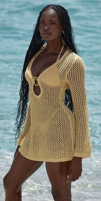 Monday Swimwear MONTEGO MINI DRESS - HONEY PETIT CROCHET Small