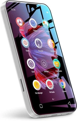 Reproductor MP3 72GB TIMMKOO Q5 Bluetooth 4.0" Táctil HiFi Grabación de Voz Portátil