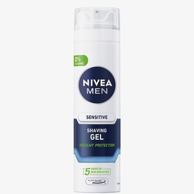 Nivea Men Sensitive Shaving Gel Instant Protection Ultra Glide Chamomile 200ml